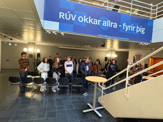 Mynd frá borgarholtsskóla