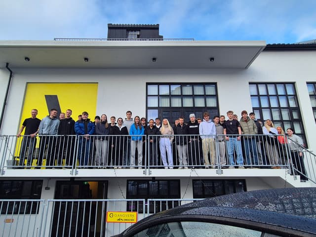 Mynd frá borgarholtsskóla